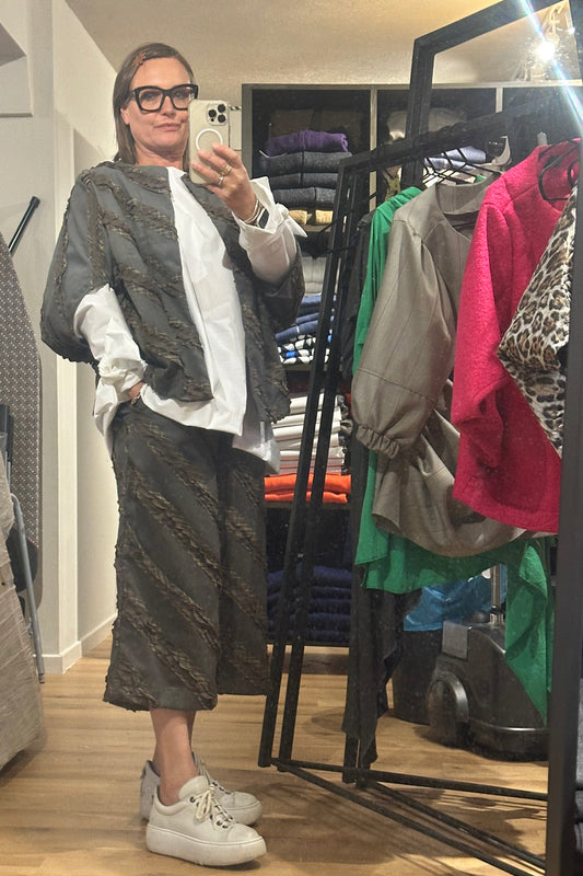 Kimono - Xsus - Olive Fine Needle Cord