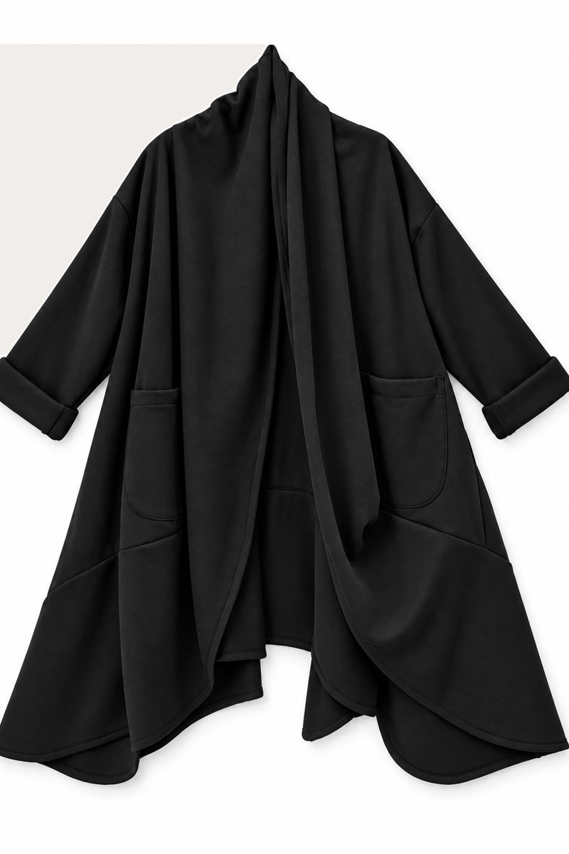 Puff Black - Jacket Cotton Jersey Mix