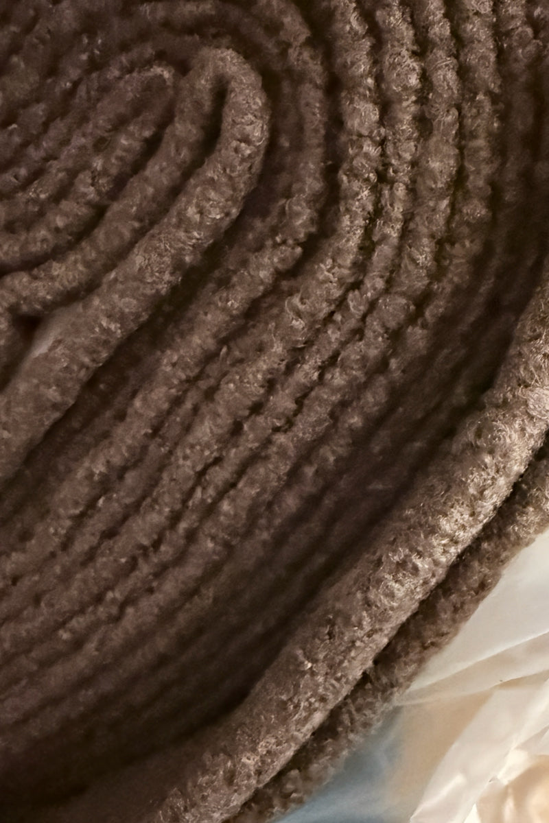 Puff Jacket Boucle Deep Brown
