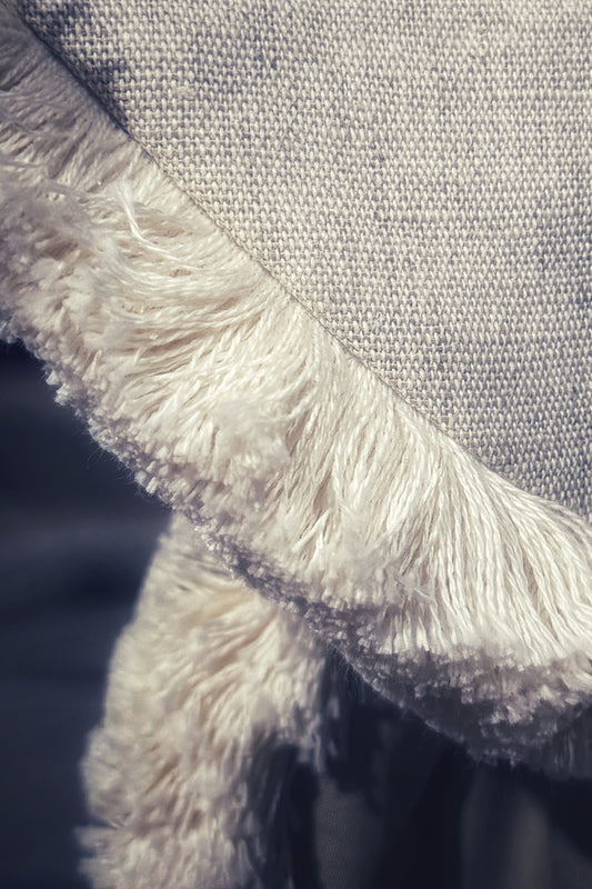 Fringed scarf rew clothing