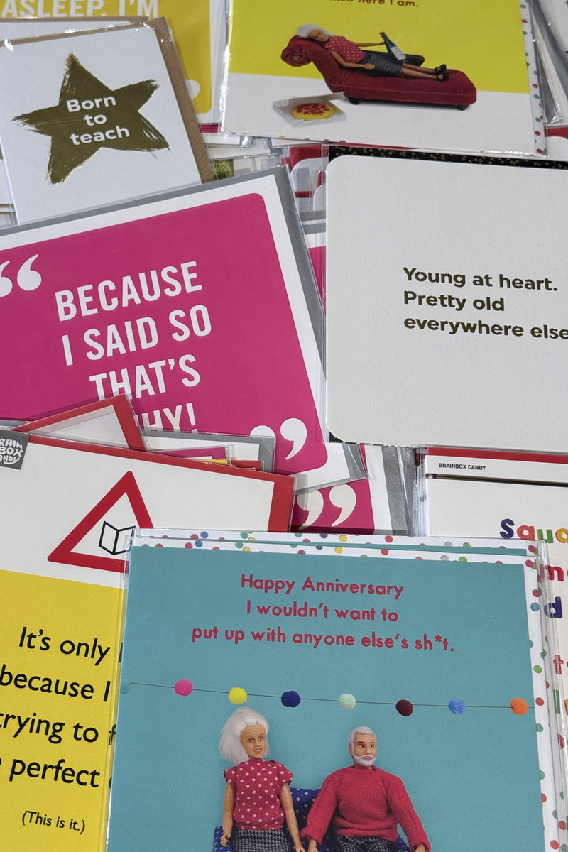 Mixed pack of cards x 10