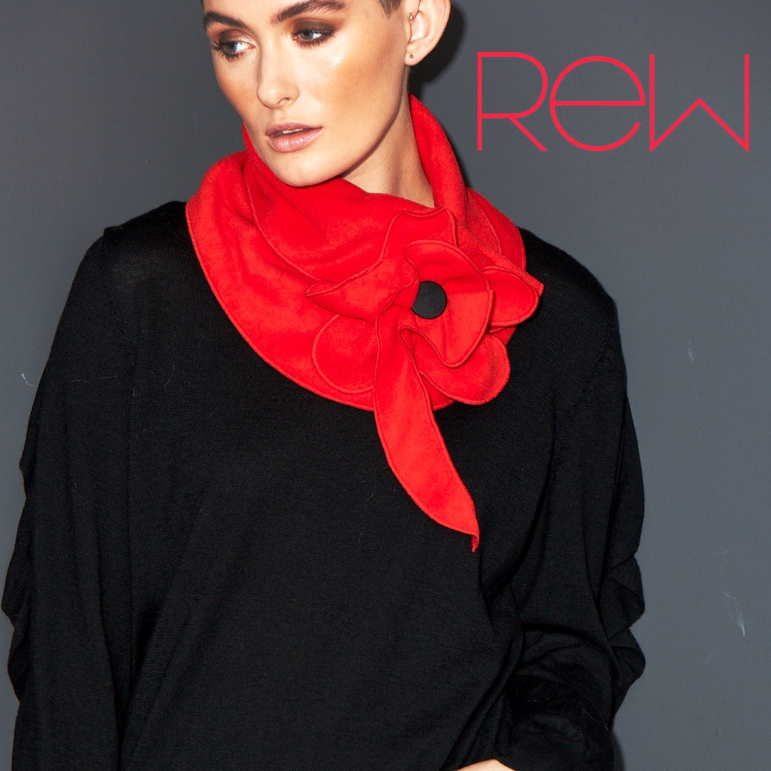 The Royal British Legion limited edition poppy scarf