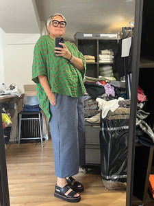 T-Top Green & Brown Check