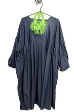 Abby Acid Green - Unusual Tassel Necklace