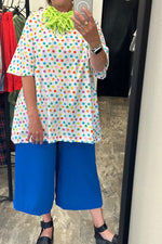 Angel Sleeves Totes Tunic  - Multi spot
