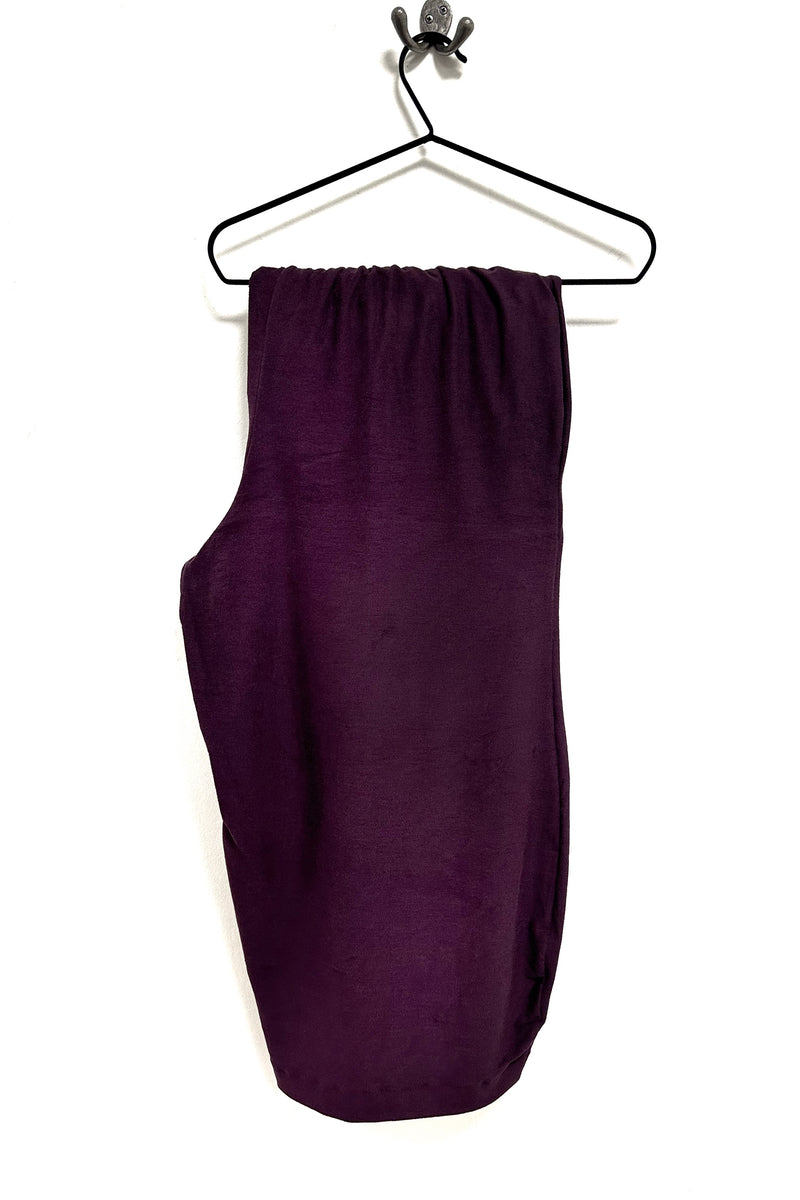 Balloon Soft Jersey Moleskin - Aubergine