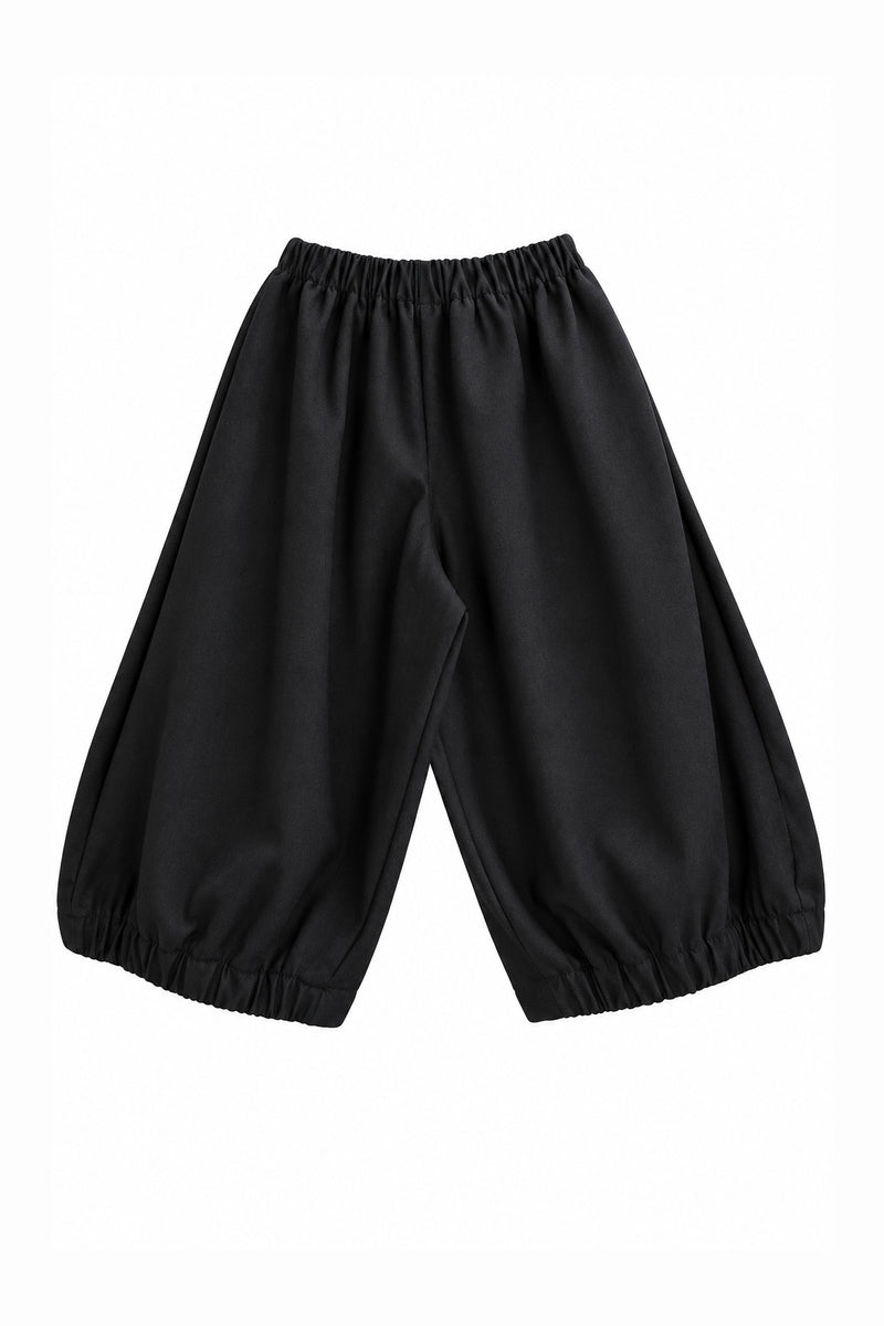 Twist Trousers - Black Jersey