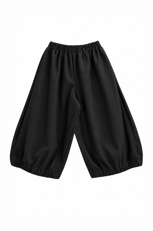 Twist Trousers - Black Jersey