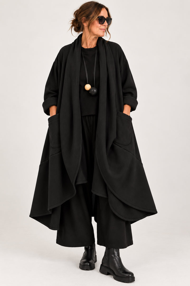 Puff Black - Jacket Cotton Jersey Mix