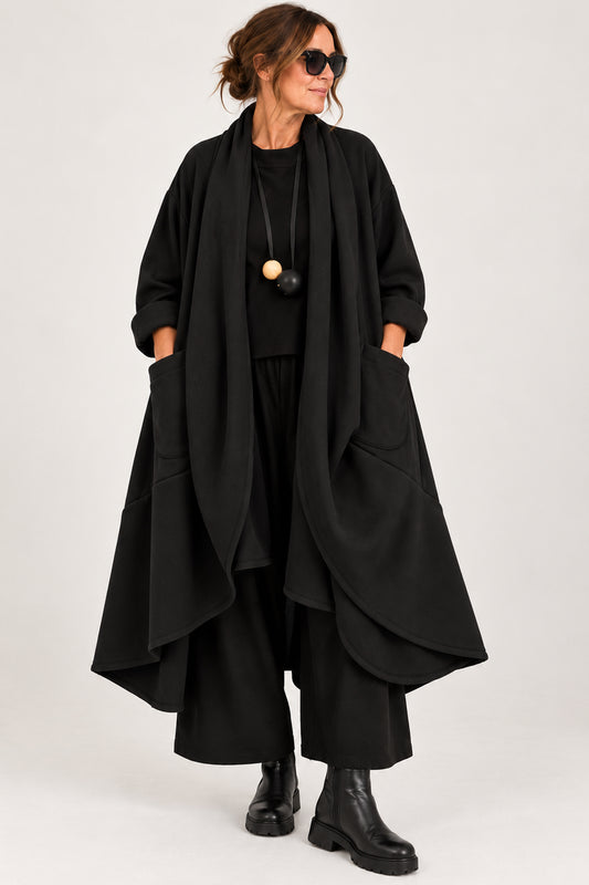 Puff Black - Jacket Cotton Jersey Mix