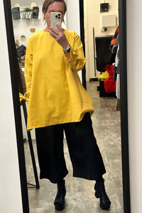 Sweeper Trousers - Black Crepe