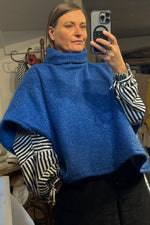 Sooper Boucle Royal Blue Vest