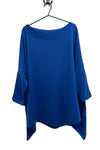 bright blue rew clothing sweater 