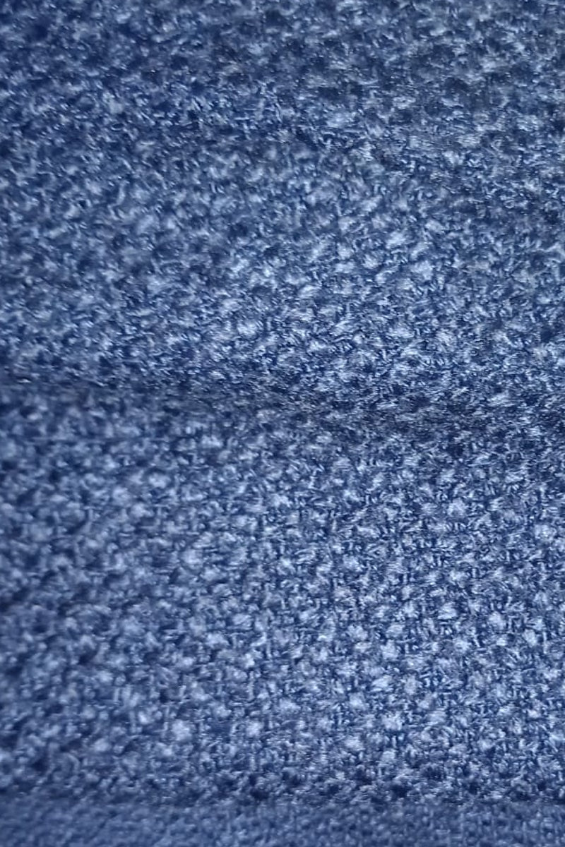 Kimono Soft Blue Boucle Jacket