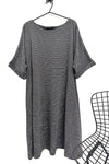 Zana - Broken Stripe Jersey Summer Dress