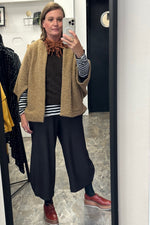 Balloon Bronze Jersey Trousers