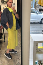 Flo Tee Top - Chartreuse  yellow