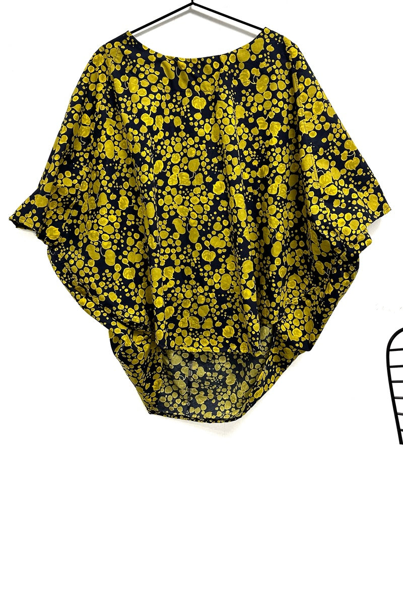Flo - Navy & Acid T Top