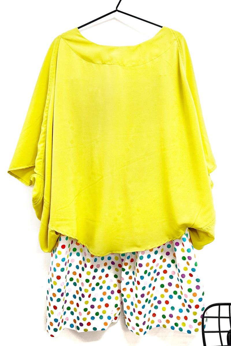 Flo Tee Top - Chartreuse  yellow