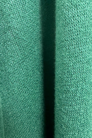 Darletta - Green Jade Jersey Fine Knit Sweater
