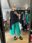 Balloon - Green Linen Mix Trousers