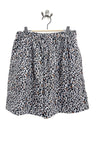 Midi Shorts -  Animal Print Grey