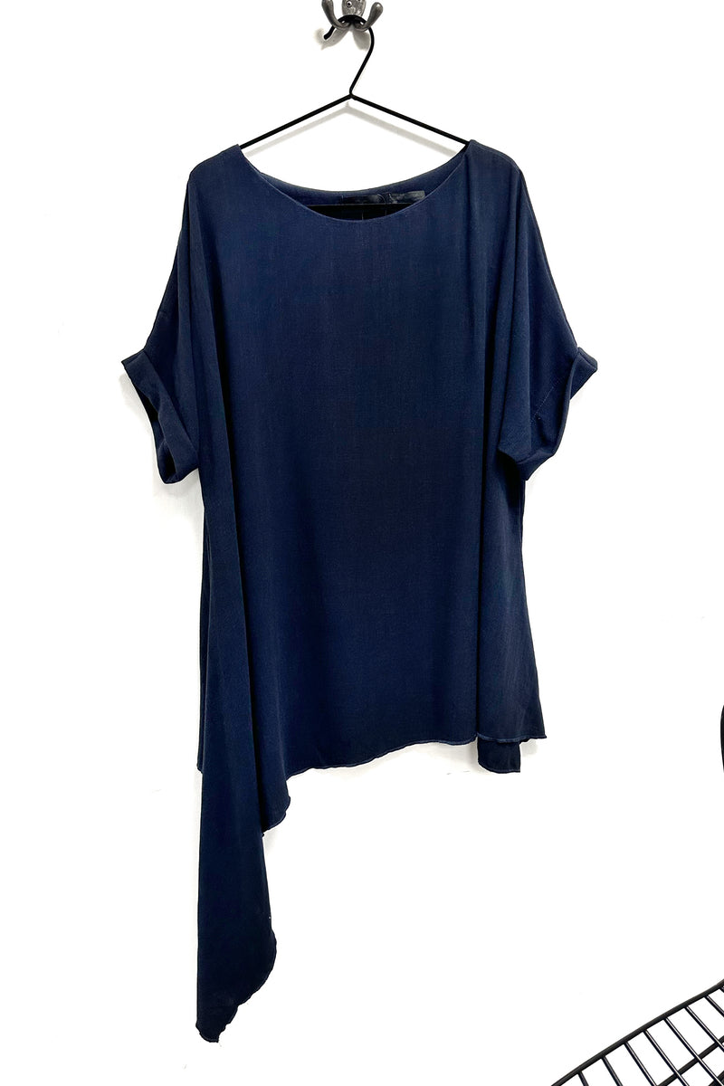 Polly T shirt - Indigo Denim Blue