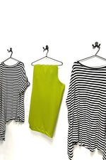 Balloon Trousers - Lime Jersey Textured