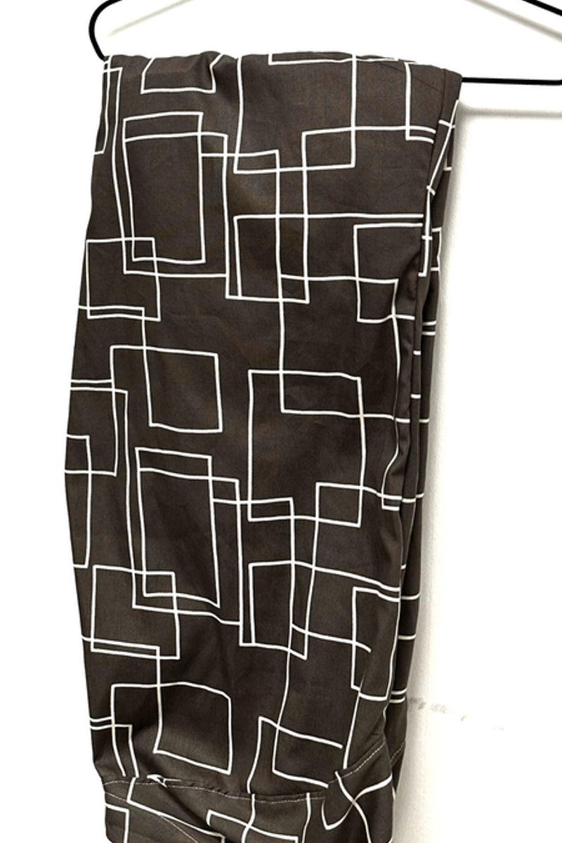 Para Gathered Leg Trousers - Mushroom