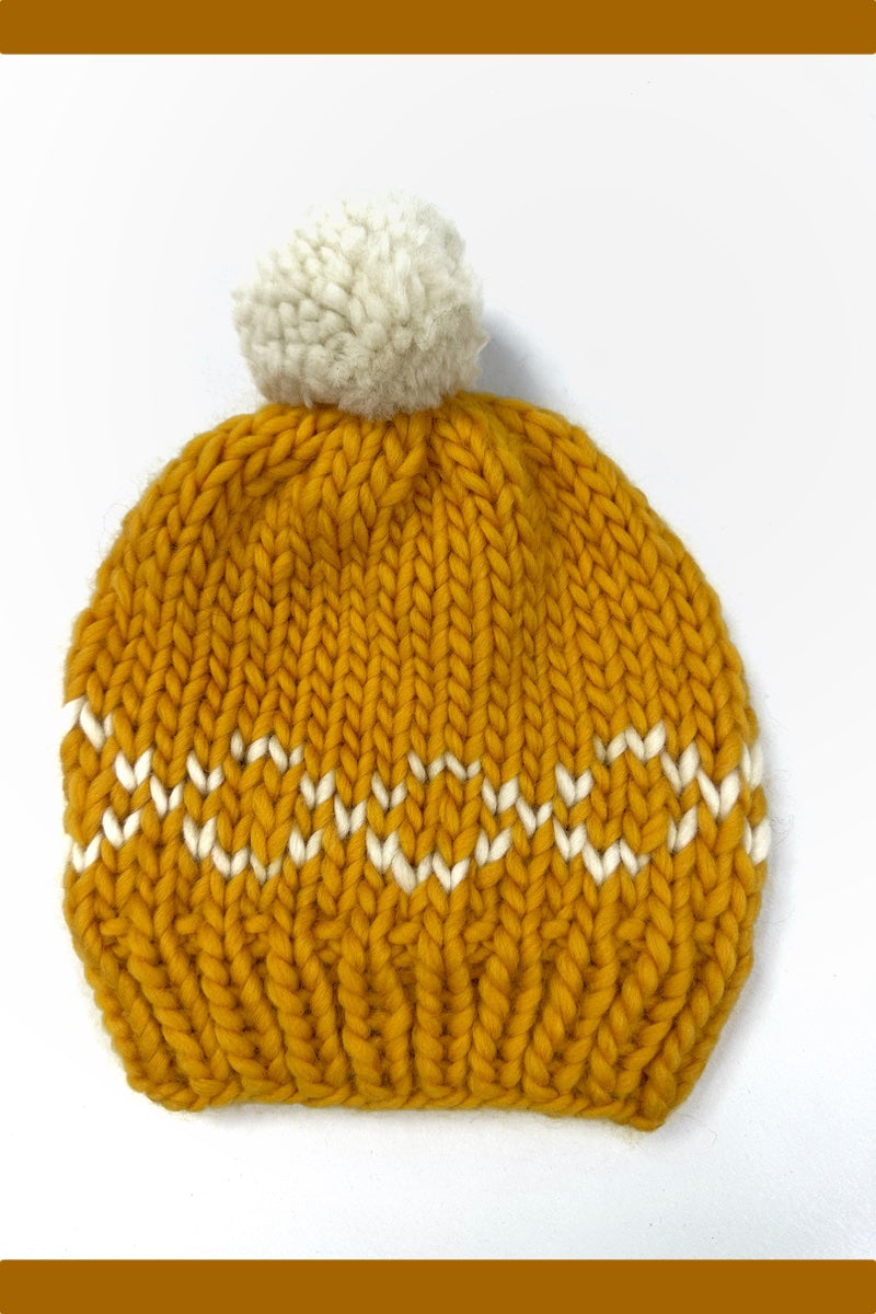 NOODA - Merino Wool Hat - Yellow