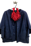 Kimono Soft Blue Boucle Jacket