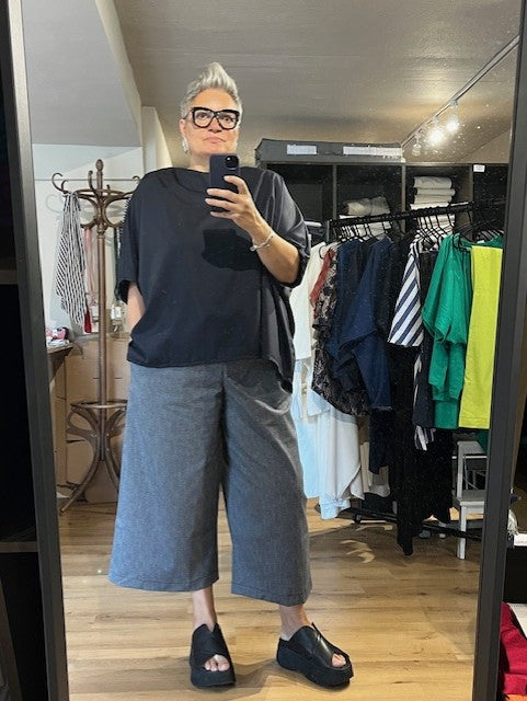 Sweepers Extra Long - Navy Fleck