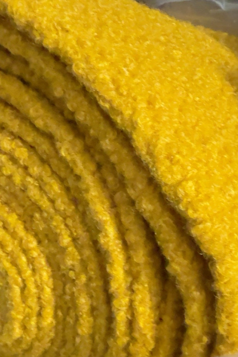 Puff Jacket Boucle  Ochre