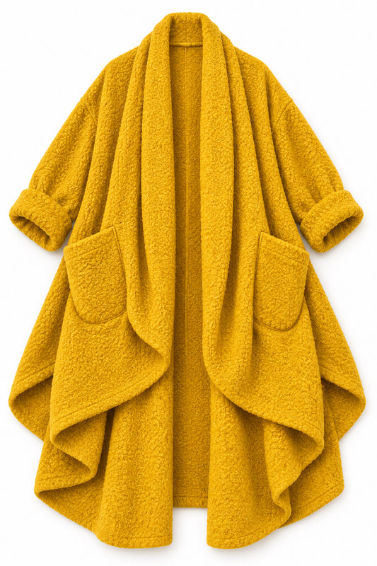 Puff Jacket Boucle  Ochre