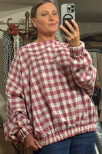 Sooper - Mulberry Gingham Check Shirt