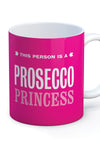 FUNNY BOXED MUG PROSECCO PRINCESS BY BRAINBOX CANDY