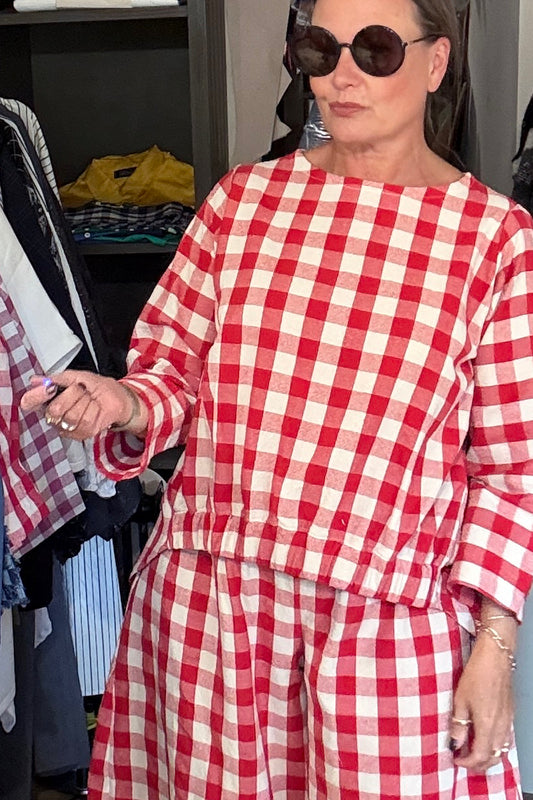 Vera - Red Gingham