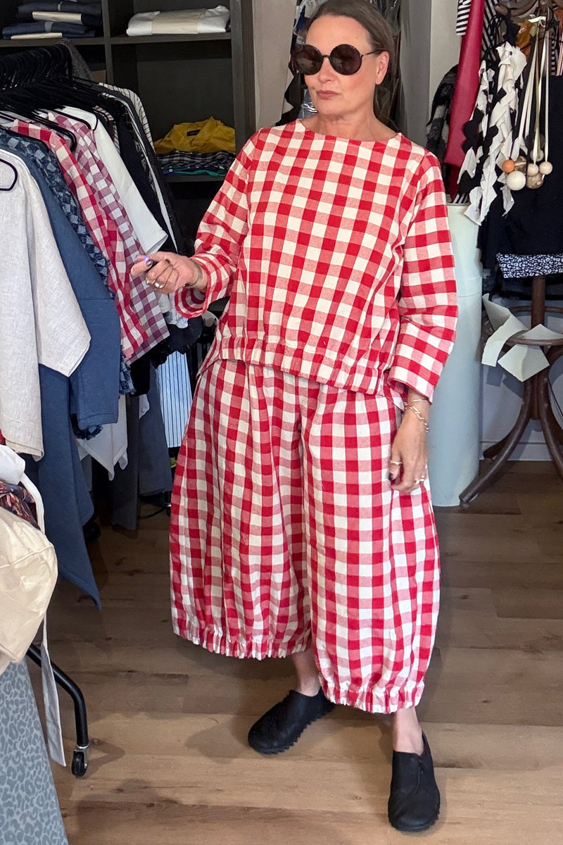 Vera - Red Gingham