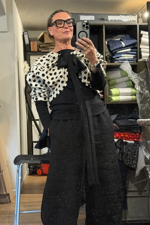 Baya - Polka Linen Cotton Jacket