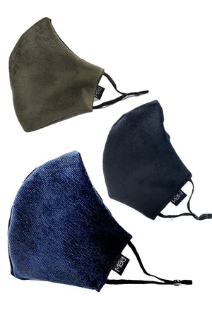 Face Mask 3 ply Corduroy