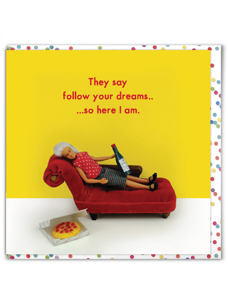 Here I Am Dreams Card
