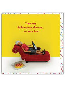 Here I Am Dreams Card