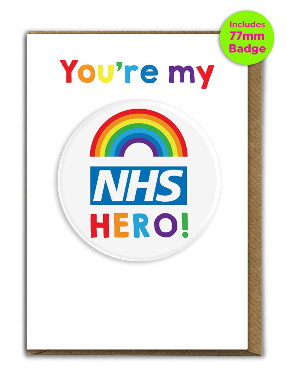 NHS Hero Badge Card