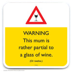 This Mum LOVES Wine Coaster