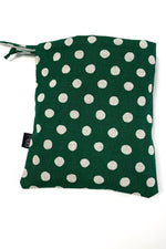 MAScarf© - Polka Dot Green & Black