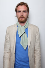 green mens airtex fashion scarf