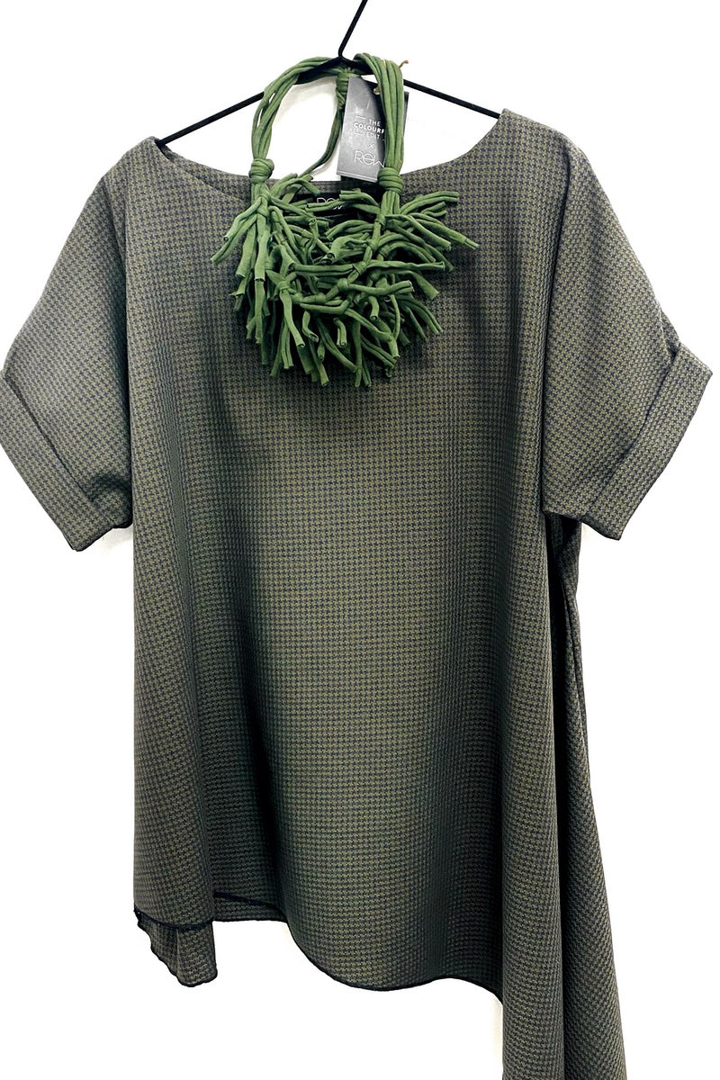 Abby Olive - Unusual Tassel Necklace