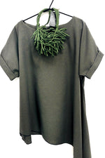 Abby Olive - Unusual Tassel Necklace