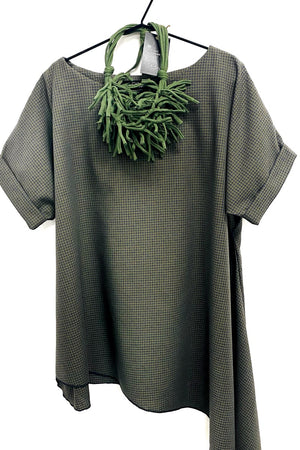 Abby Olive - Unusual Tassel Necklace