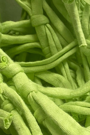 Abby Pistachio   - Unusual Tassel Necklace
